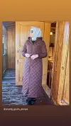 Kapitone Görünümlü Şişme Mont