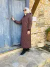 Kapitone Görünümlü Şişme Mont