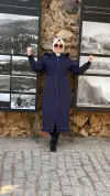 Kapitone Görünümlü Şişme Mont