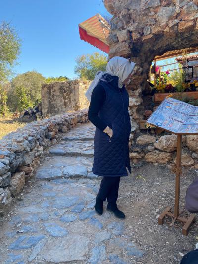 Kapitone Görünümlü İçi Dolum Şişme YELEK