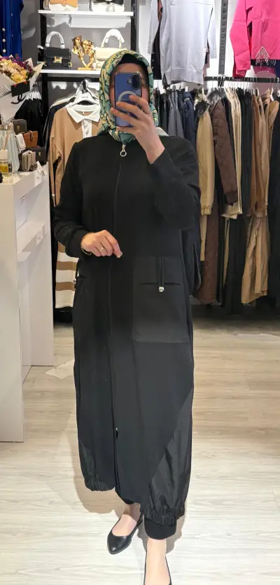 Ferace Düğme Cep