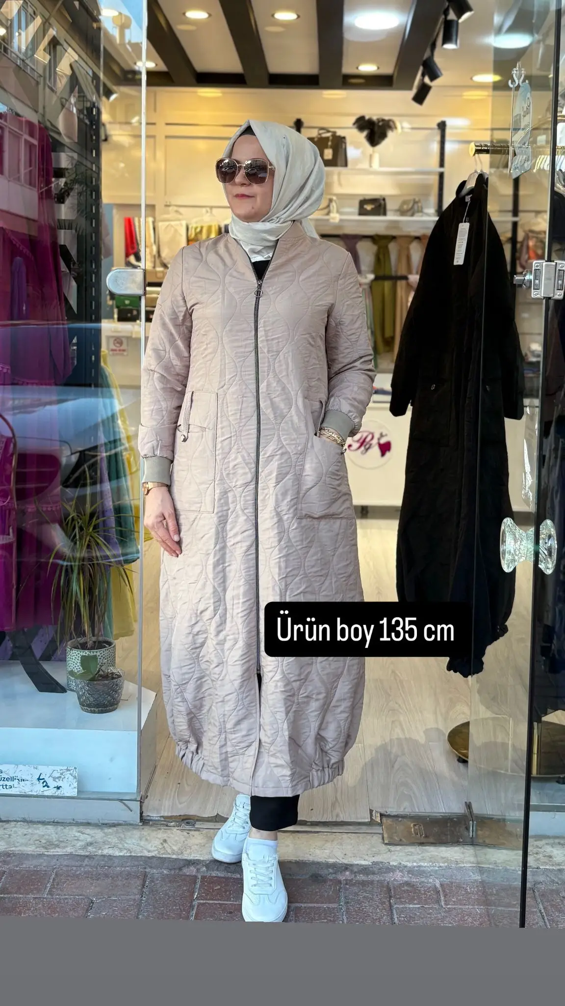 Kapitone kap boy 135 cm